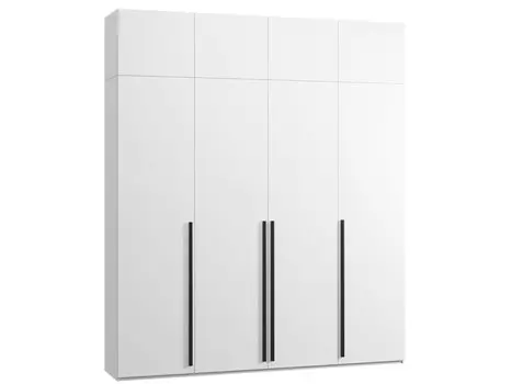 Распашной шкаф Кимбол-4.1-240-280 Whitе