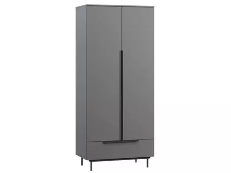 Распашной шкаф Квелен-2 Grey