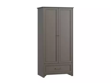 Распашной шкаф Монтео-2 Grey