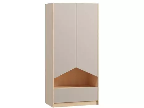 Распашной шкаф Пенни-2 Plywood Latte