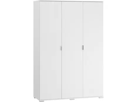 Распашной шкаф Стелла-3-130-200 Белый