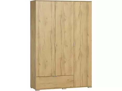 Распашной шкаф Стелла-3.1-140-210 Дуб Золотистый