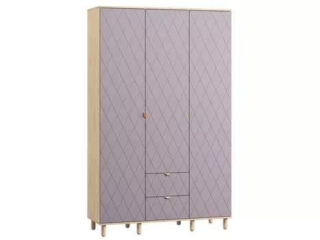 Распашной шкаф Теджонс-3 Diamond Lavanda