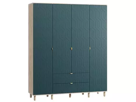 Распашной шкаф Теджонс-4 Deco Aquamarine