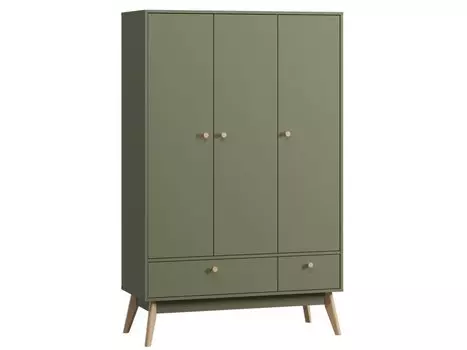 Распашной шкаф Торвалль-3 Olive