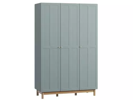 Распашной шкаф Виклу-3 Greenish Oak