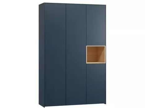 Распашной шкаф Висмар-3.1 Dark Blue
