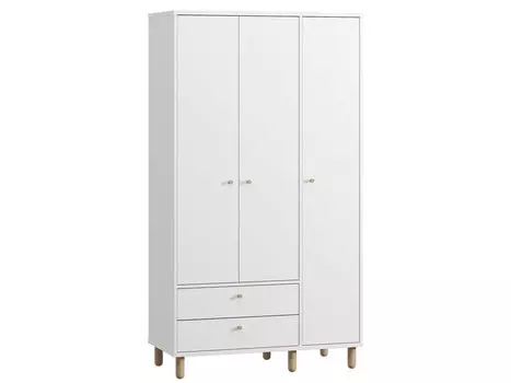 Распашной шкаф Лэтти-3 White