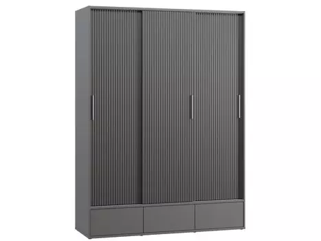 Шкаф-купе Беррингтон-3.1-177-240 Grafit