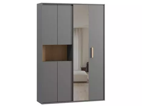 Шкаф-купе Бладвен-140-210 Grey Oak