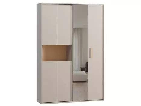 Шкаф-купе Бладвен-140-210 Latte Plywood