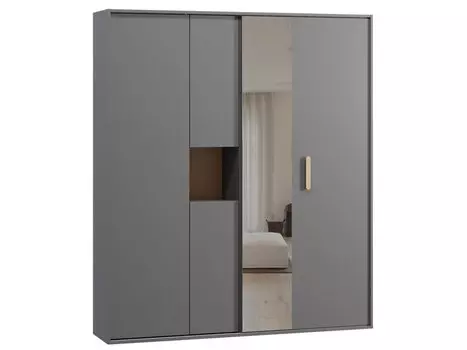 Шкаф-купе Бладвен-180-210 Grey Oak