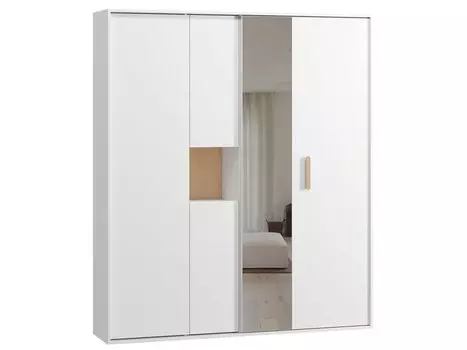 Шкаф-купе Бладвен-180-210 White Plywood