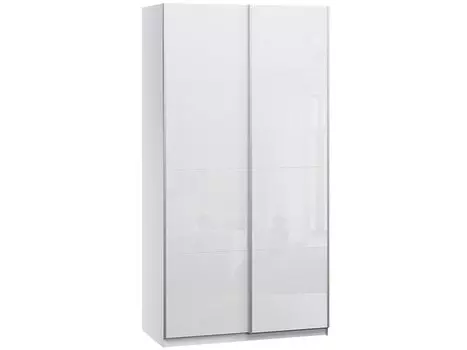 Шкаф-купе Итан-2-120-230 Glass Double Белый