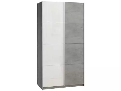 Шкаф-купе Итан-2-120-230 Glass Grey