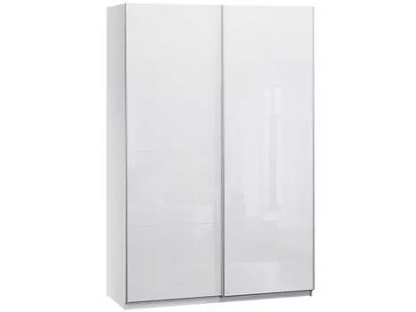 Шкаф-купе Итан-2-160-230 Glass Double Белый