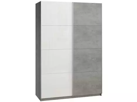 Шкаф-купе Итан-2-160-230 Glass Grey