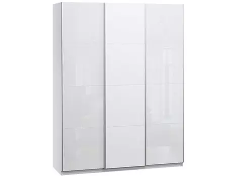 Шкаф-купе Итан-3-180-230 Glass White