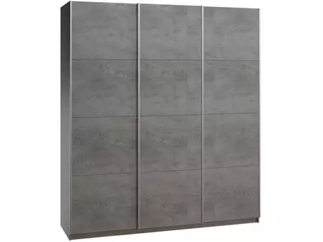 Шкаф-купе Итан-3-210-230 Бетон