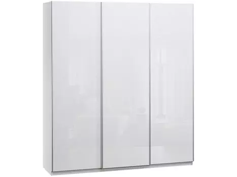 Шкаф-купе Итан-3-210-230 Glass Triple Белый