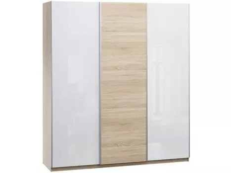 Шкаф-купе Итан-3-210-230 Glass Sand