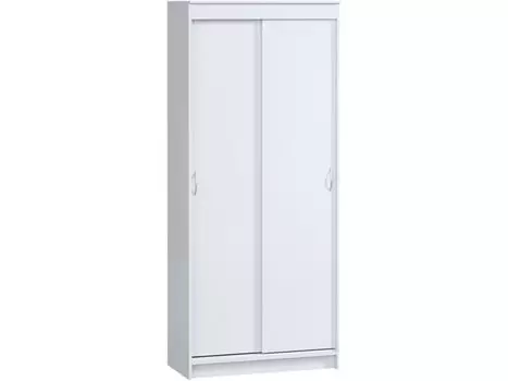Шкаф-купе Эконом-2-80-190 Белый без зеркал