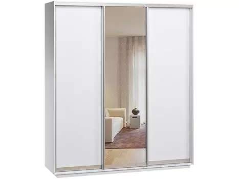 Шкаф-купе Мюнхен-3-210-240 White