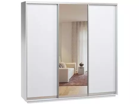 Шкаф-купе Мюнхен-3-240-220 White