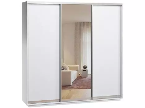 Шкаф-купе Мюнхен-3-240-240 White