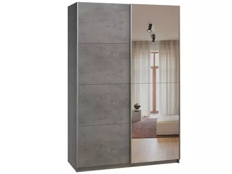 Шкаф-купе Орест-2-160-230 Бетон