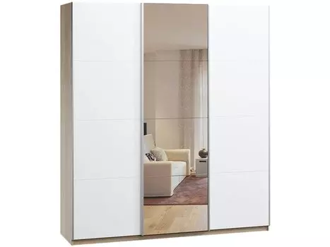 Шкаф-купе Орест-3-210-230 Sand White