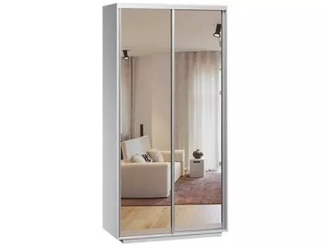 Шкаф-купе Орлеан-2-120-240 White