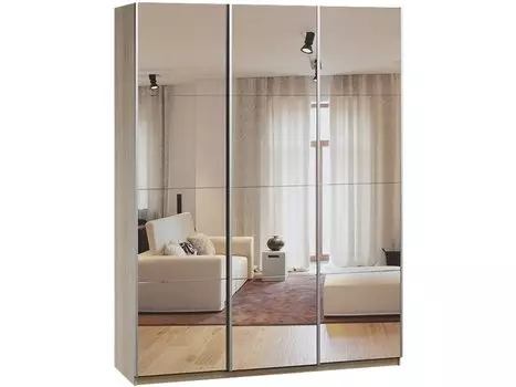 Шкаф-купе Реймс-3-180-230 Дуб Сонома