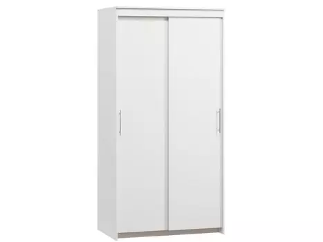 Шкаф-купе Тебар-2-100-200 Белый без зеркал