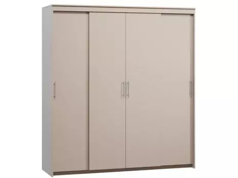 Шкаф-купе Тебар-4-200-220 Велюр без зеркал