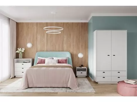 Спальня модульная Айрин-1 White