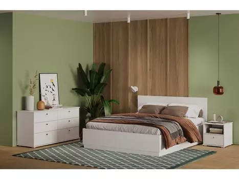 Спальня модульная Амели-1 White