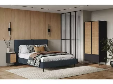 Спальня модульная Бронте-1 Dark