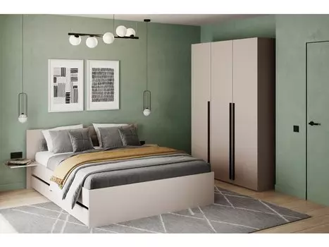 Спальня модульная Кимбол-5 Latte