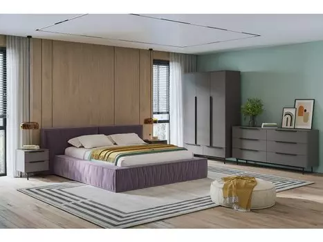 Спальня модульная Квелен-2 Grey