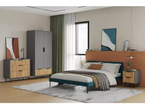 Спальня модульная Леванте Grey