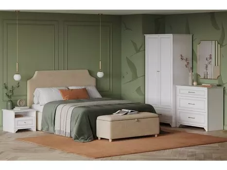 Спальня модульная Монтео-1 White