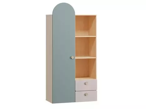 Стеллаж Арчи-1 Greenish Plywood