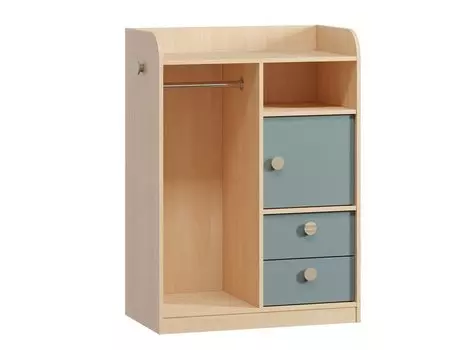 Стеллаж Арчи-2 Greenish Plywood