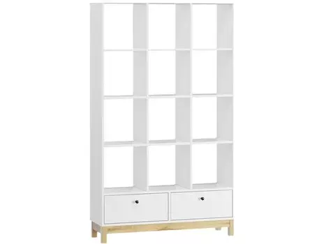 Стеллаж Байрон Белый