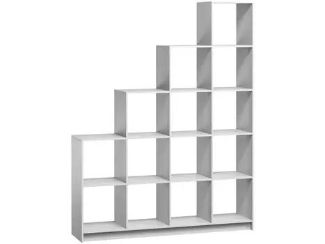 Стеллаж Бруно-5Л Белый