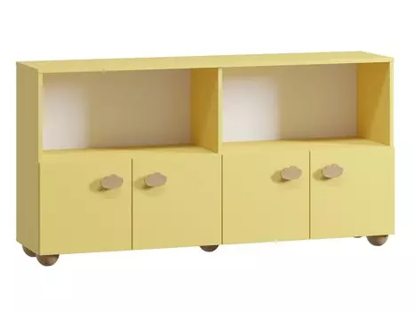 Стеллаж детский Тесси-3 Mustard