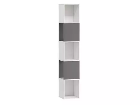 Стеллаж Ларсен-1 White Grey