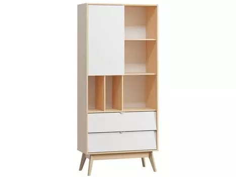 Стеллаж Лесли Plywood White