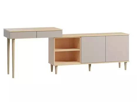 Стол-тумба Элвуд-1 Latte Plywood